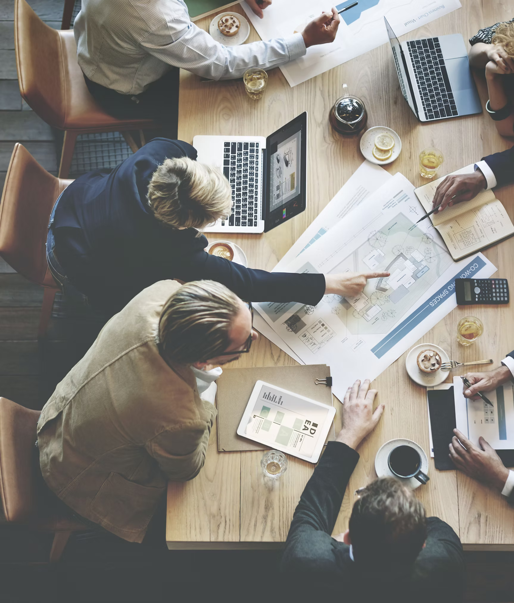 Modern commercial building